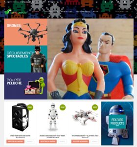 site e-commerce dropshipping jeux jouets