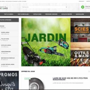 site e-commerce dropshipping bricolage