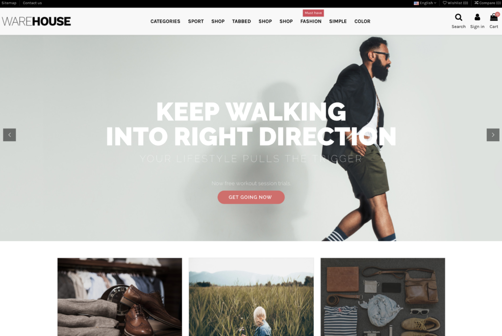 Thème 2 dropshipping