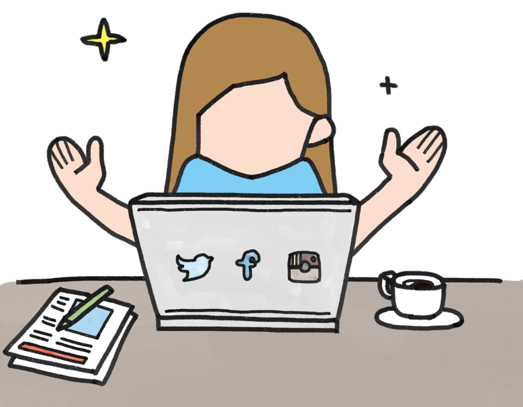 réseaux sociaux dropshipping