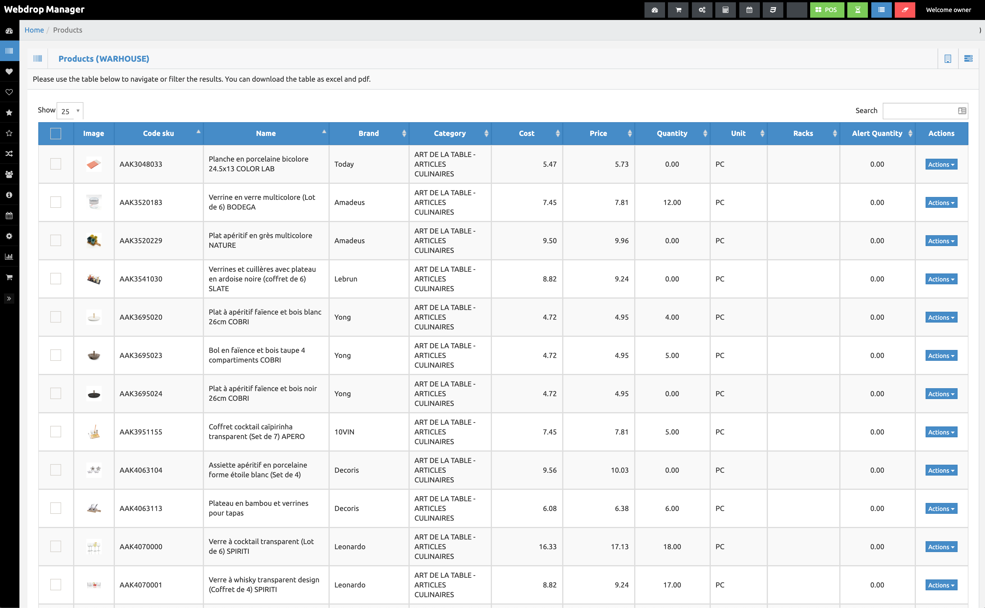 stock manager ERP en dropshipping
