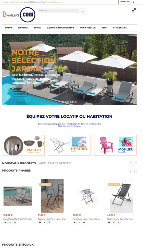 Fournisseur français meuble et décoration