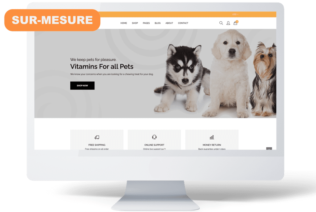 site-e-commerce-dropshipping-animalerie-animaux-chien-chat