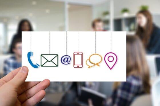 Formulaire de contact en ligne